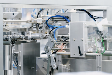 machine wotking in factory