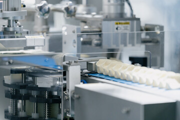 machine working in factory