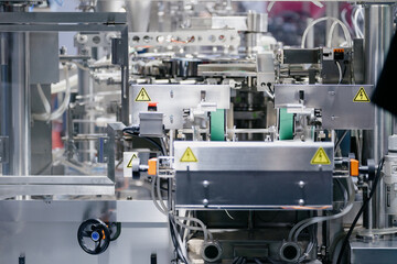 machine working in factory