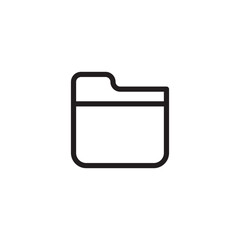 folder Icon for Website, UI UX Essential, Symbol, Presentation, Graphic resources