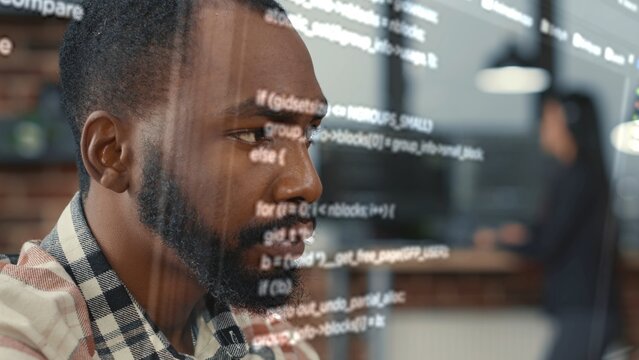 Admin writing code, solving errors, and ensuring business software functionality. System administrator with expertise in computer science enabling encryption, improving cybersecurity in workplace