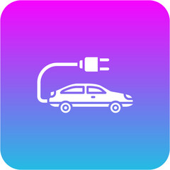 Electric Car Icon