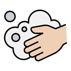 Washing hands icon