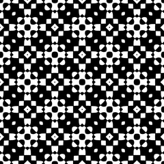 White background with black pattern. Seamless texture for fashion, textile design,  on wall paper, wrapping paper, fabrics and home decor. Simple repeat pattern.