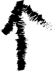  Hand drawn arrow doodle cute element