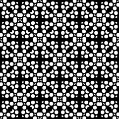 White background with black pattern. Seamless texture for fashion, textile design,  on wall paper, wrapping paper, fabrics and home decor. Simple repeat pattern.