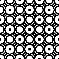 White background with black pattern. Seamless texture for fashion, textile design,  on wall paper, wrapping paper, fabrics and home decor. Simple repeat pattern.