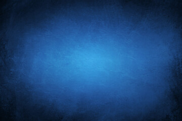 Cement wall background, dark blue gradient old wall pattern, blue abstract wall background, dark blue cement texture old wall pattern.