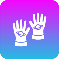 Obraz premium Space Gloves Icon