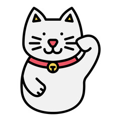 Maneki neko icon