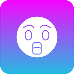 Fototapeta premium Shocked Icon