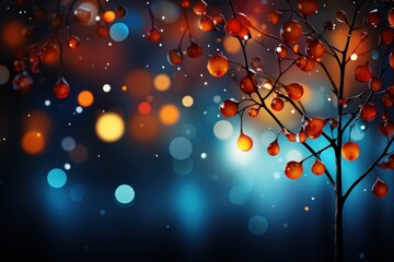Abstract colorful fun vibe  vibrant color bokeh background.