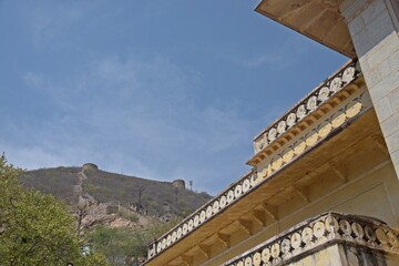 Gatore Ki Chhatriyan ( royal crematorium grounds ) , Jaipur, Rajasthan, India