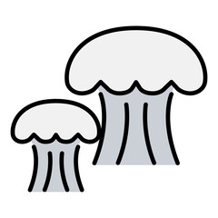 Nuclear bomb icon
