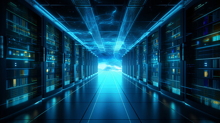 Obraz premium network virtualization with a binary code