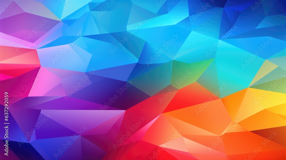 Poster abstract colorful background. generative ai