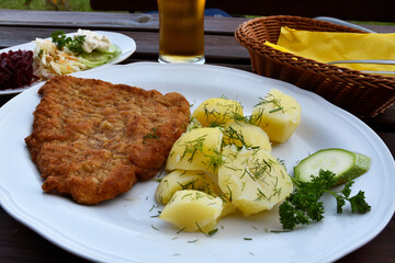  Pork chop with potatoes