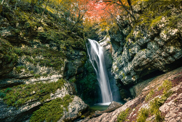 Slap Mostnica, Slovenia