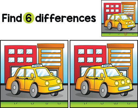 Taxi Vehicle Find The Differences