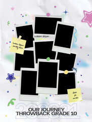 polaroid photo collages