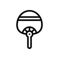 fan line icon