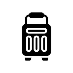 luggage glyph icon