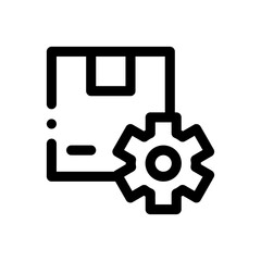 order fulfillment line icon