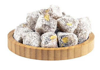 double roasted pistachio Turkish delight