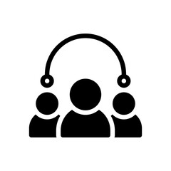 connection glyph icon