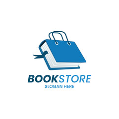 Book Store logo design template