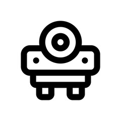 projector line icon