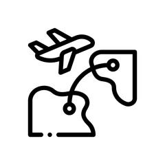 destination line icon
