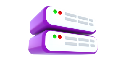 illustration of a web server transparent background 