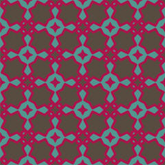 Ornament in ethnic style.Seamless pattern with abstract shapes. Repeat design for fashion, textile design,  on wall paper, wrapping paper, fabrics and home decor.