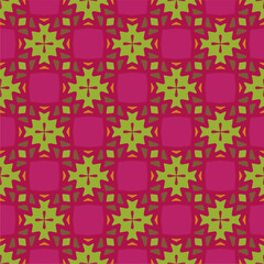 Ornament in ethnic style.Seamless pattern with abstract shapes. Repeat design for fashion, textile design,  on wall paper, wrapping paper, fabrics and home decor.