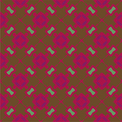 Ornament in ethnic style.Seamless pattern with abstract shapes. Repeat design for fashion, textile design,  on wall paper, wrapping paper, fabrics and home decor.