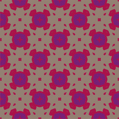 Ornament in ethnic style.Seamless pattern with abstract shapes. Repeat design for fashion, textile design,  on wall paper, wrapping paper, fabrics and home decor.