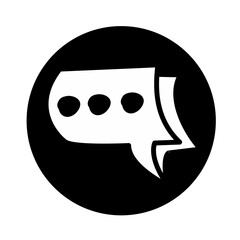 chat message icon