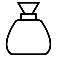 Obraz premium money bag line 