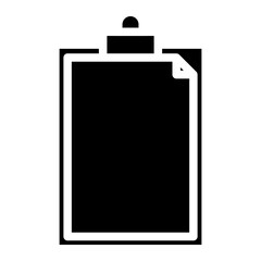 insurance document glyph 