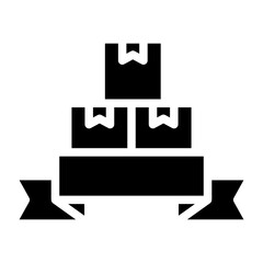 delivery insurance glyph 