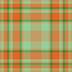 Seamless pattern check of fabric texture background with a plaid textile vector tartan.