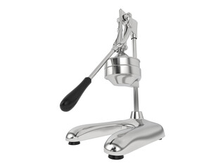 Juicer isolated on transparent background. 3d rendering - illustration