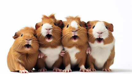 Gatsby rat, cute looking at you. isolated white background