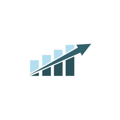 Stock Exchange, Stock Bar Finance, Insurance Logo Template
