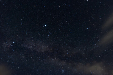 豪円山のろし台から望む星空