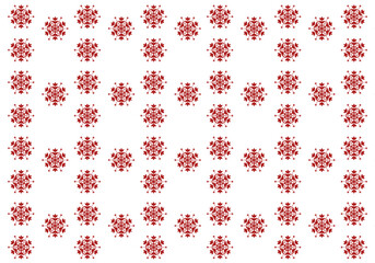 Christmas Pattern background texture wallpaper with white background.