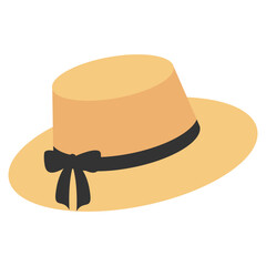 Sun Hat Illustration