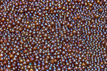 Viele Glaskugeln mit Reflexionen 