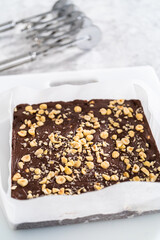 Chocolate hazelnut fudge